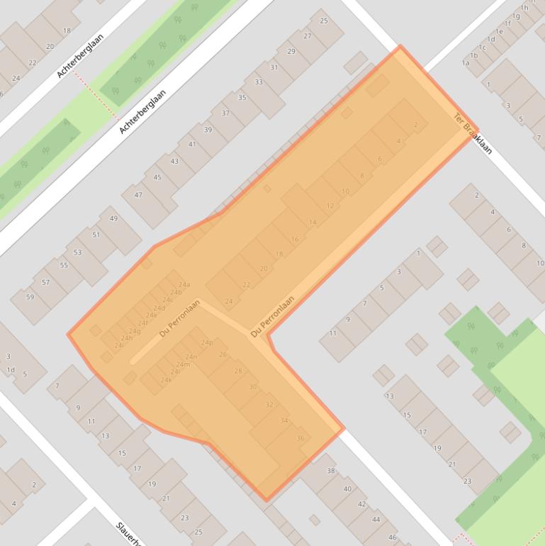 Kaart van postcodegebied 1422CR.