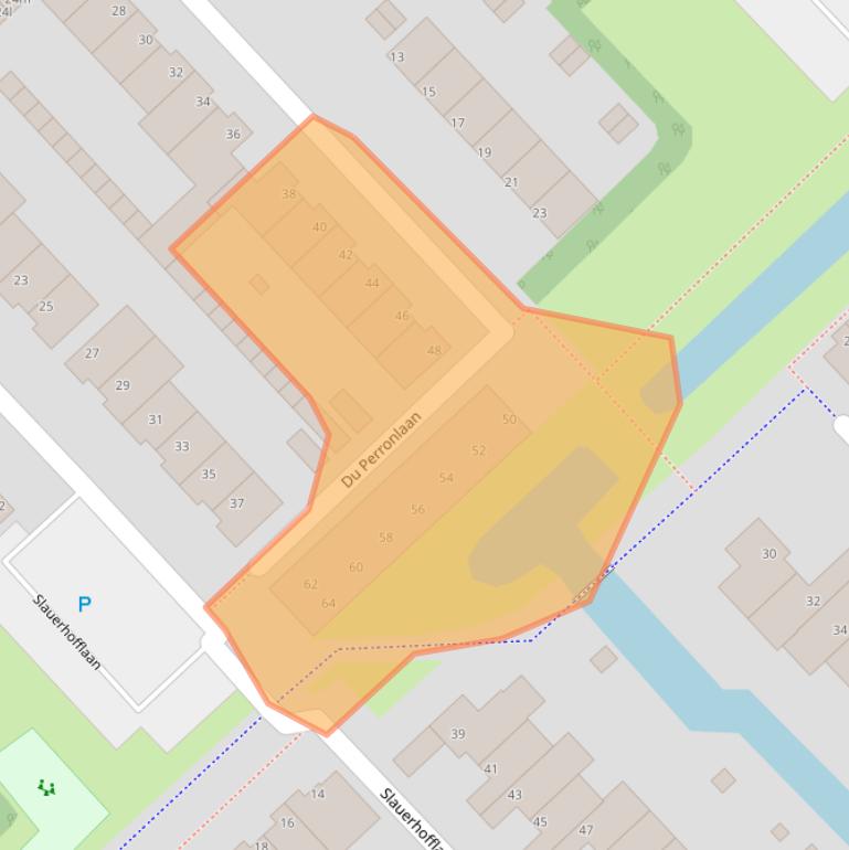 Kaart van postcodegebied 1422CS.