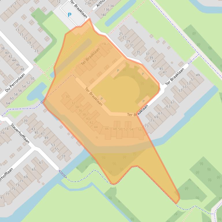 Kaart van postcodegebied 1422DE.