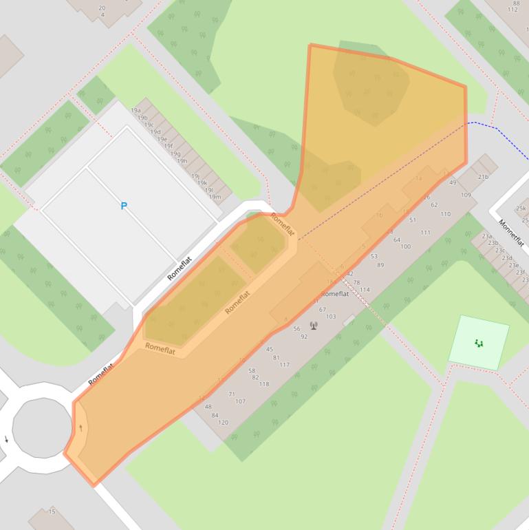 Kaart van postcodegebied 1422EL.