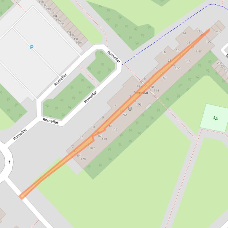 Kaart van postcodegebied 1422EN.