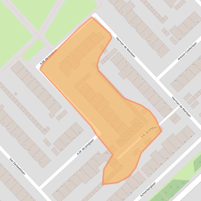 Kaart van postcodegebied 1422GH.