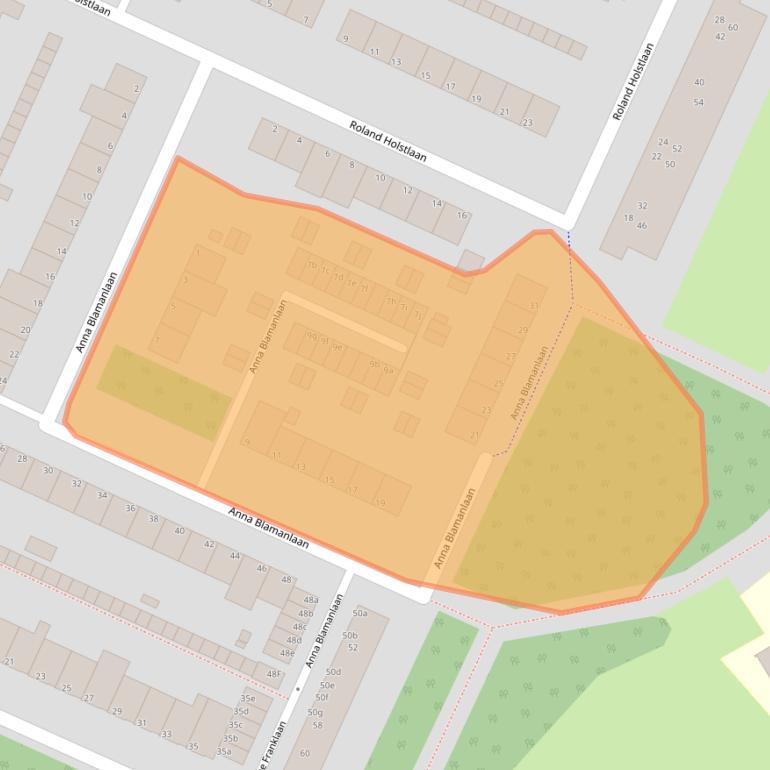 Kaart van postcodegebied 1422GW.