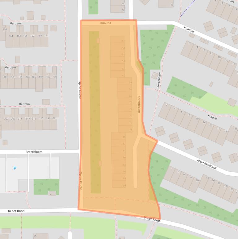 Kaart van postcodegebied 1422KS.