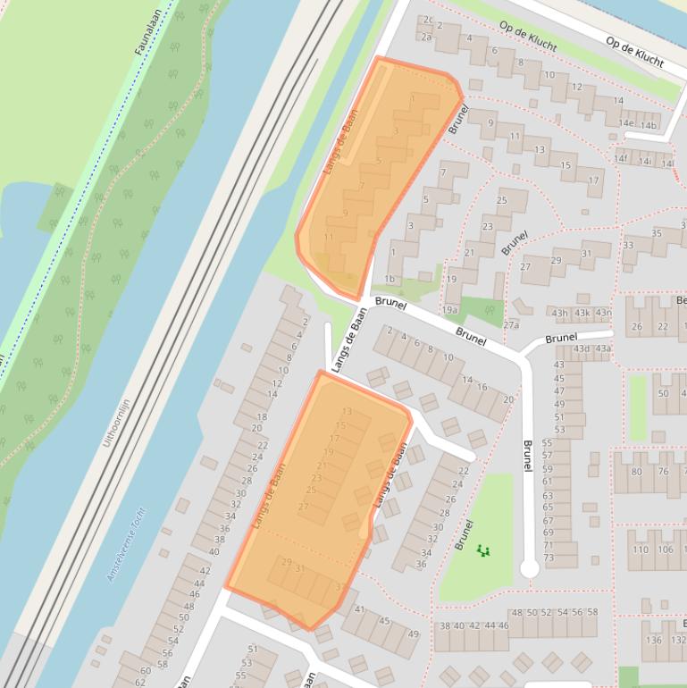 Kaart van postcodegebied 1422KV.