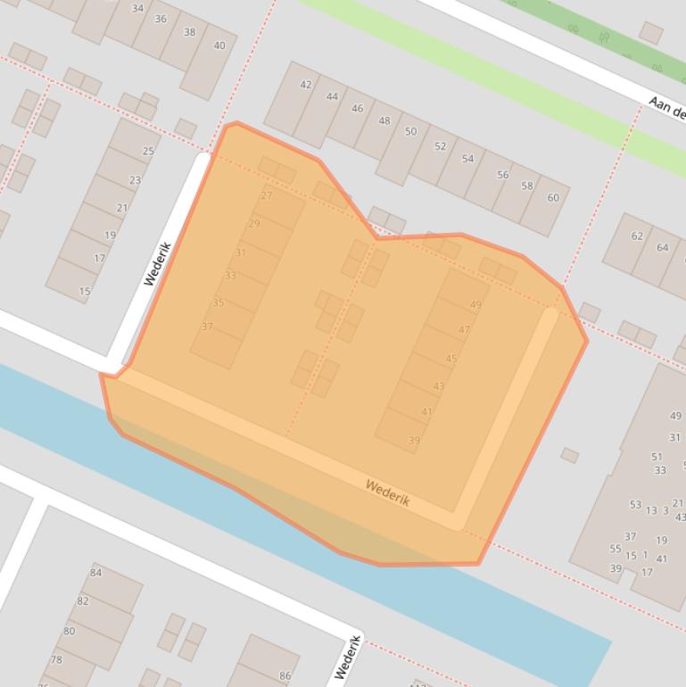 Kaart van postcodegebied 1422MH.