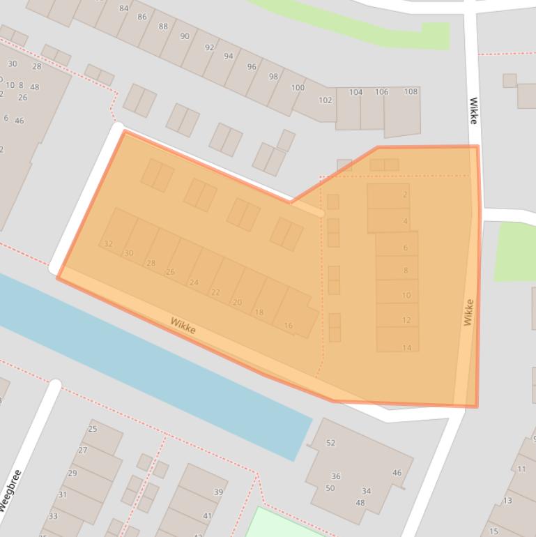 Kaart van postcodegebied 1422NB.