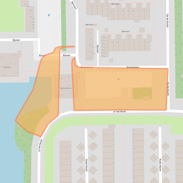 Kaart van postcodegebied 1422NK.