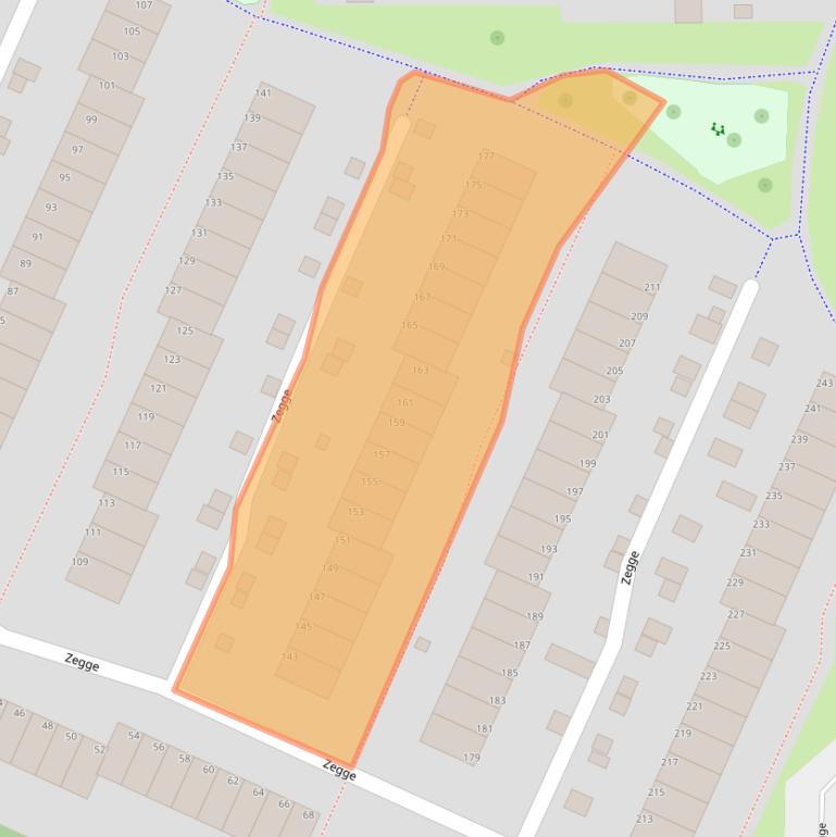 Kaart van postcodegebied 1422PW.