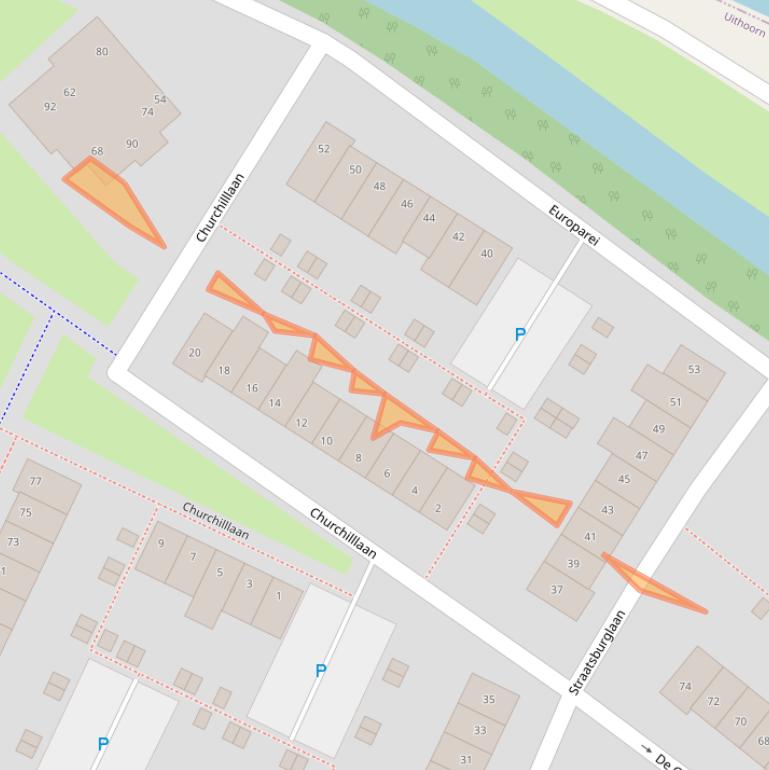 Kaart van postcodegebied 1422VS.