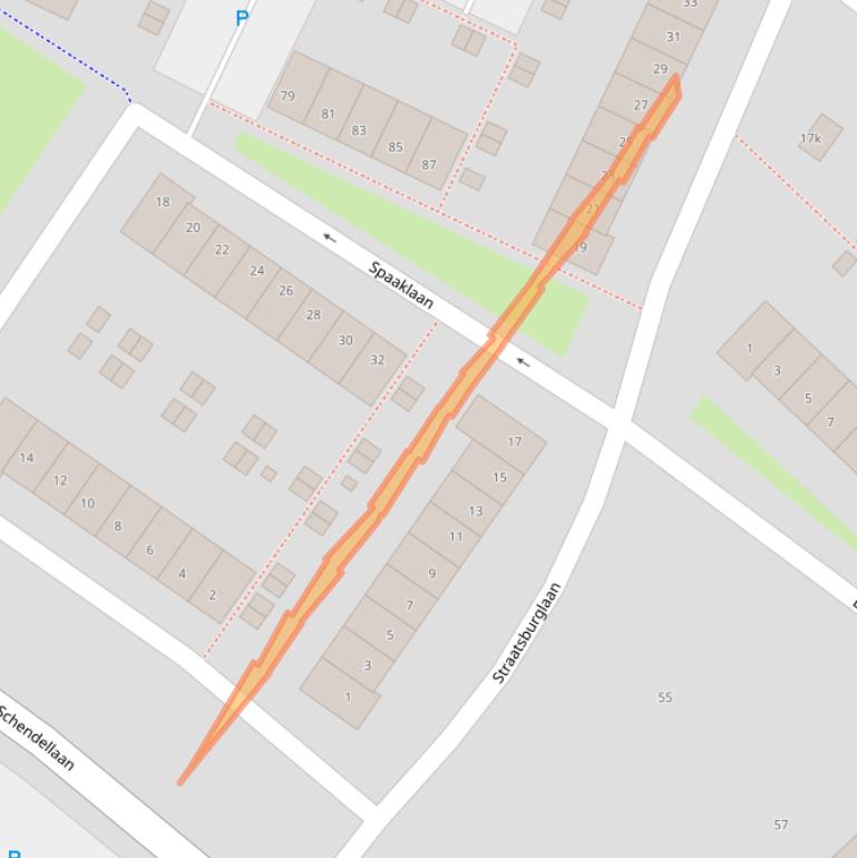 Kaart van postcodegebied 1422VX.