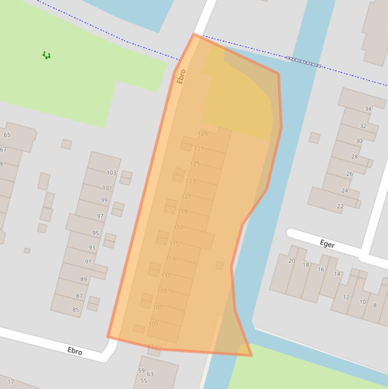 Kaart van postcodegebied 1423AP.