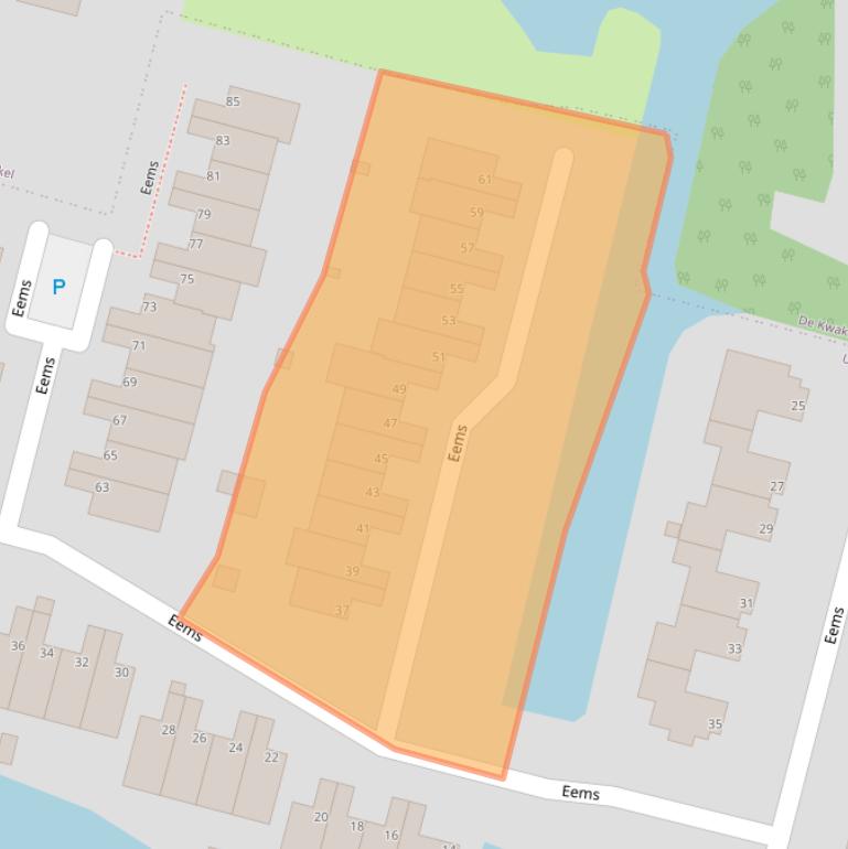 Kaart van postcodegebied 1423CR.