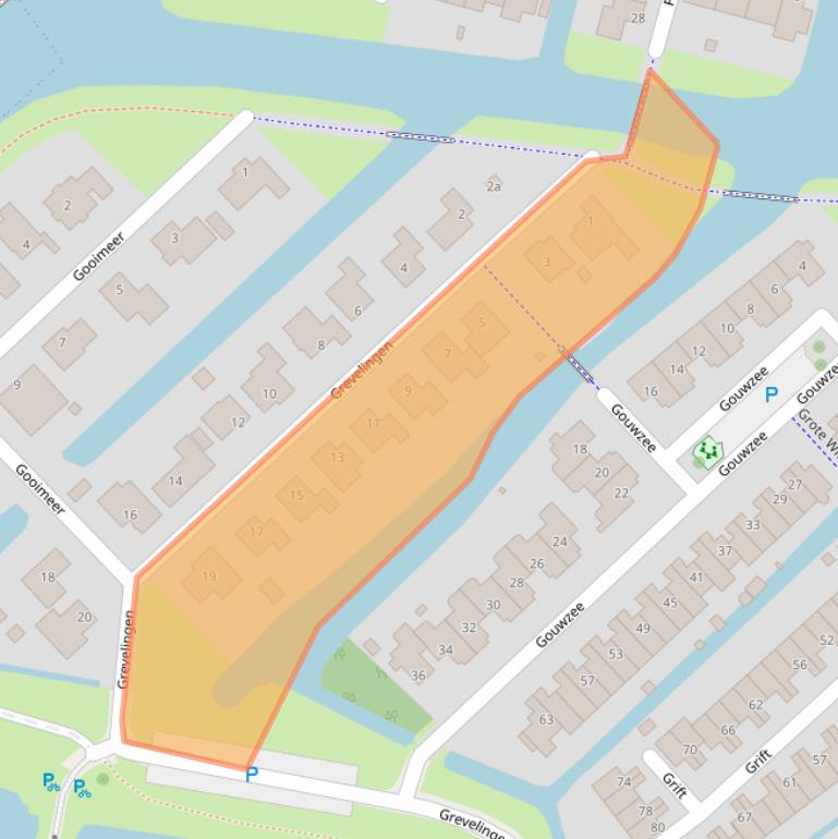 Kaart van postcodegebied 1423DM.