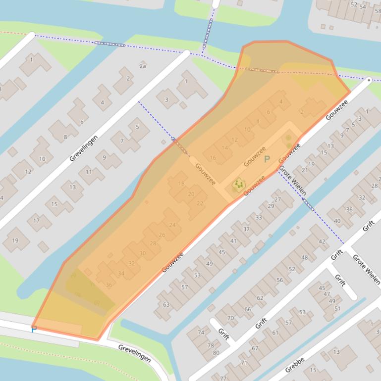 Kaart van postcodegebied 1423DV.