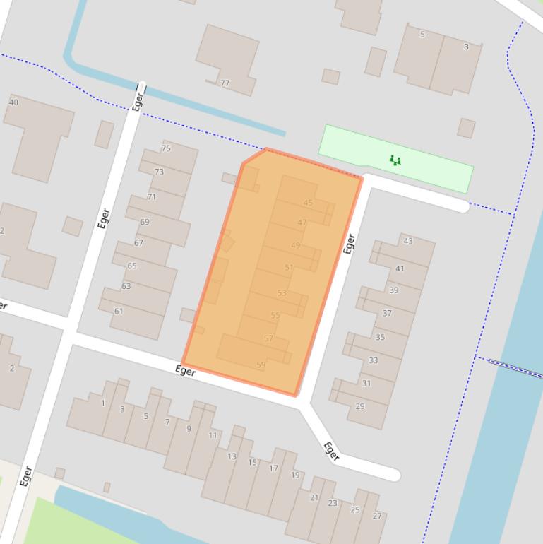 Kaart van postcodegebied 1423GA.