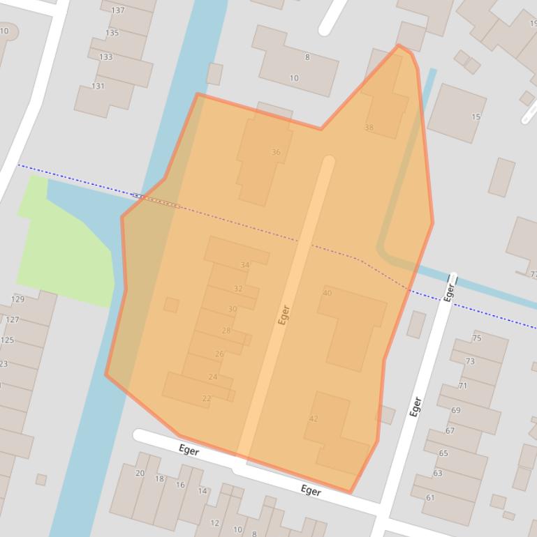 Kaart van postcodegebied 1423GE.