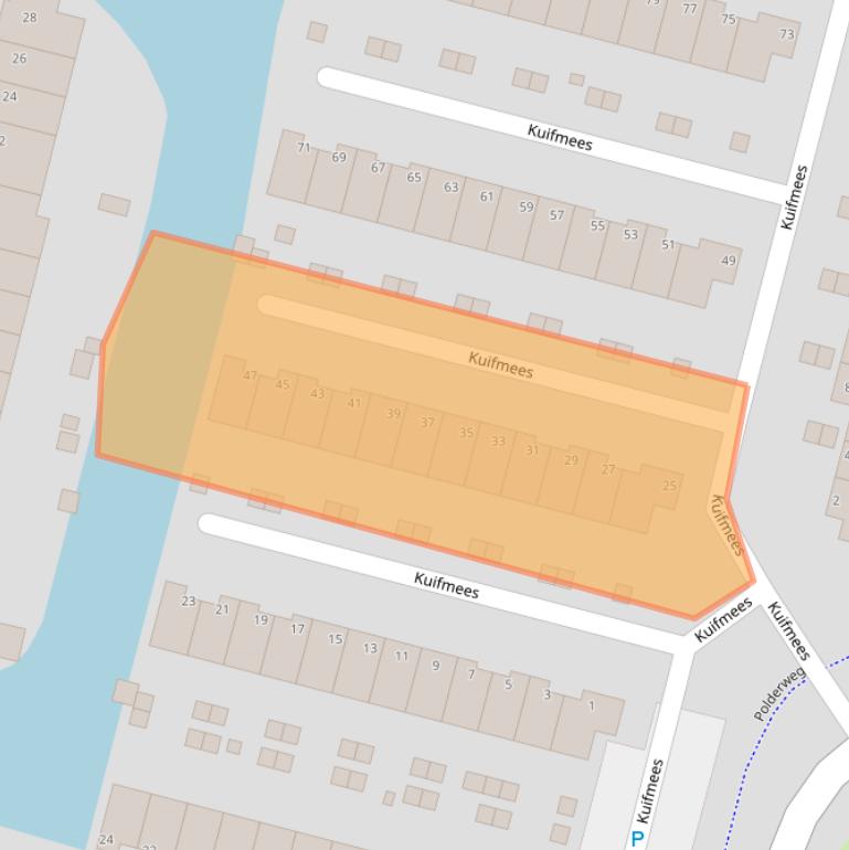 Kaart van postcodegebied 1423NL.