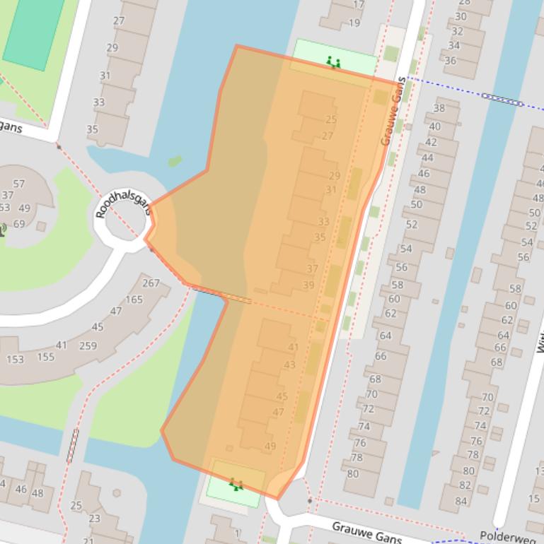 Kaart van postcodegebied 1423PP.