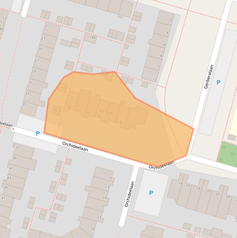 Kaart van postcodegebied 1424BC.