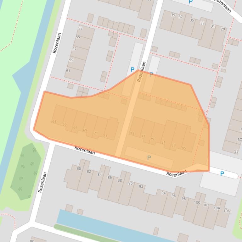 Kaart van postcodegebied 1424CG.