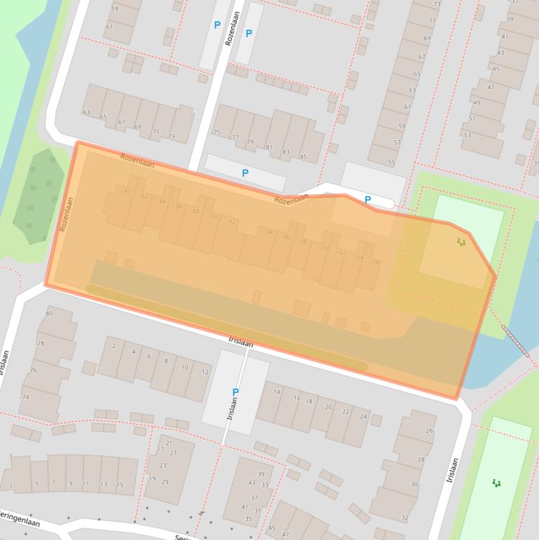 Kaart van postcodegebied 1424CH.