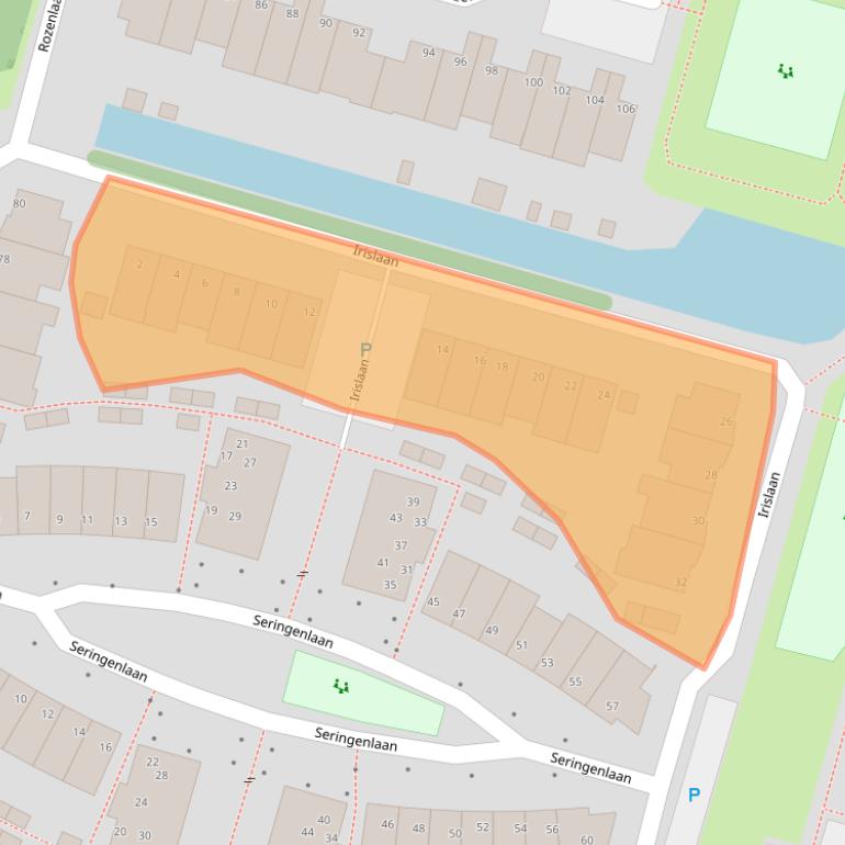Kaart van postcodegebied 1424CL.