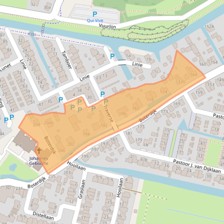 Kaart van postcodegebied 1424NM.