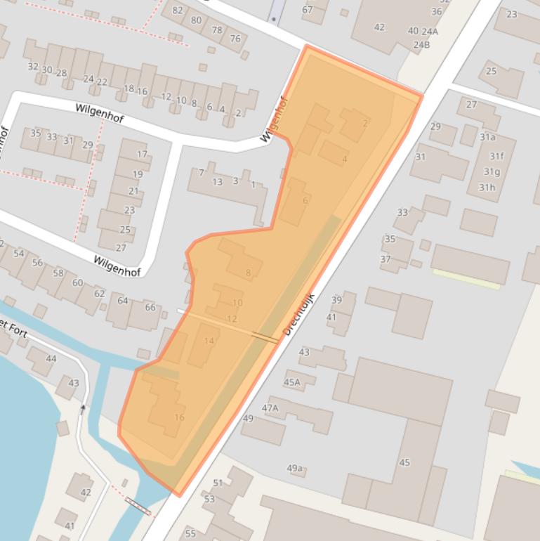 Kaart van postcodegebied 1424RE.