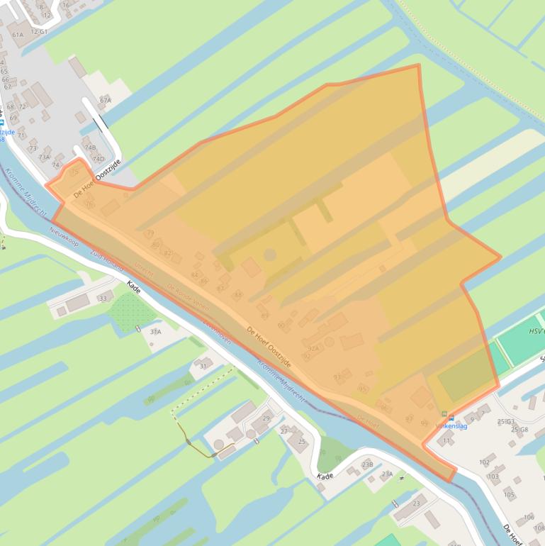 Kaart van postcodegebied 1426AH.