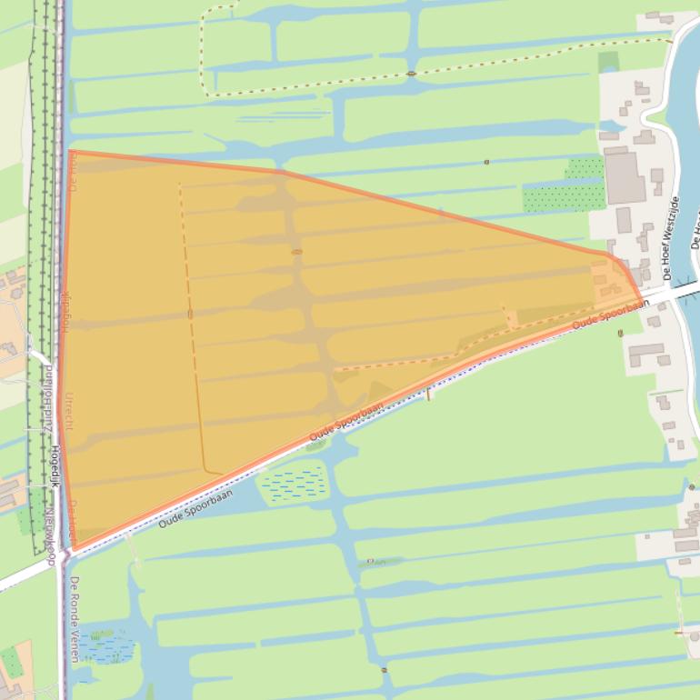 Kaart van postcodegebied 1426AV.