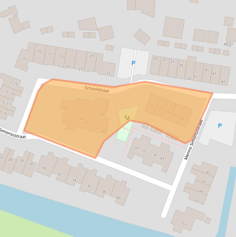 Kaart van postcodegebied 1427BH.