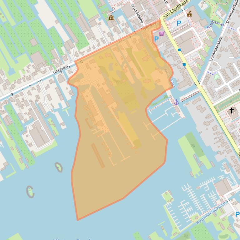 Kaart van postcodegebied 1431AA.