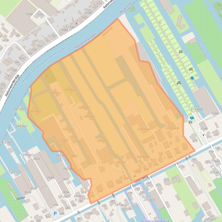 Kaart van postcodegebied 1431AV.