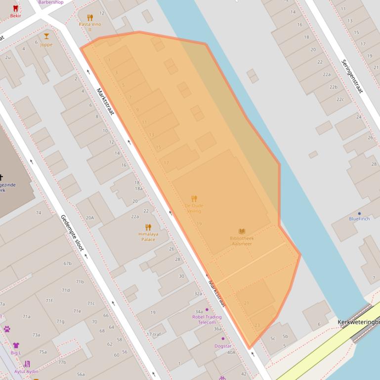 Kaart van postcodegebied 1431BD.