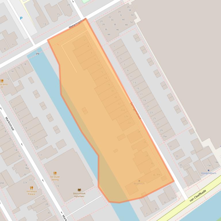 Kaart van postcodegebied 1431BJ.