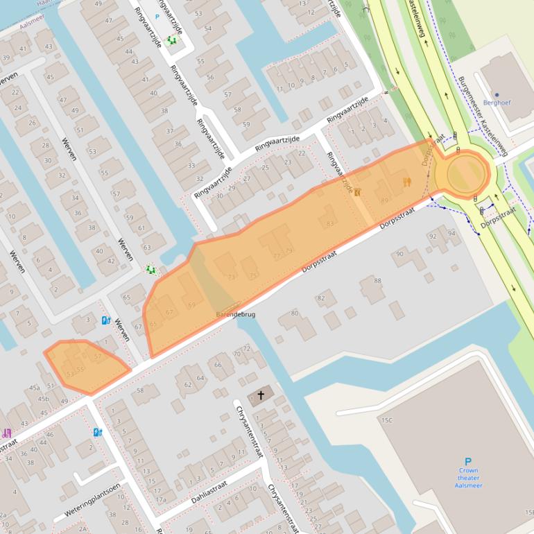 Kaart van postcodegebied 1431CB.