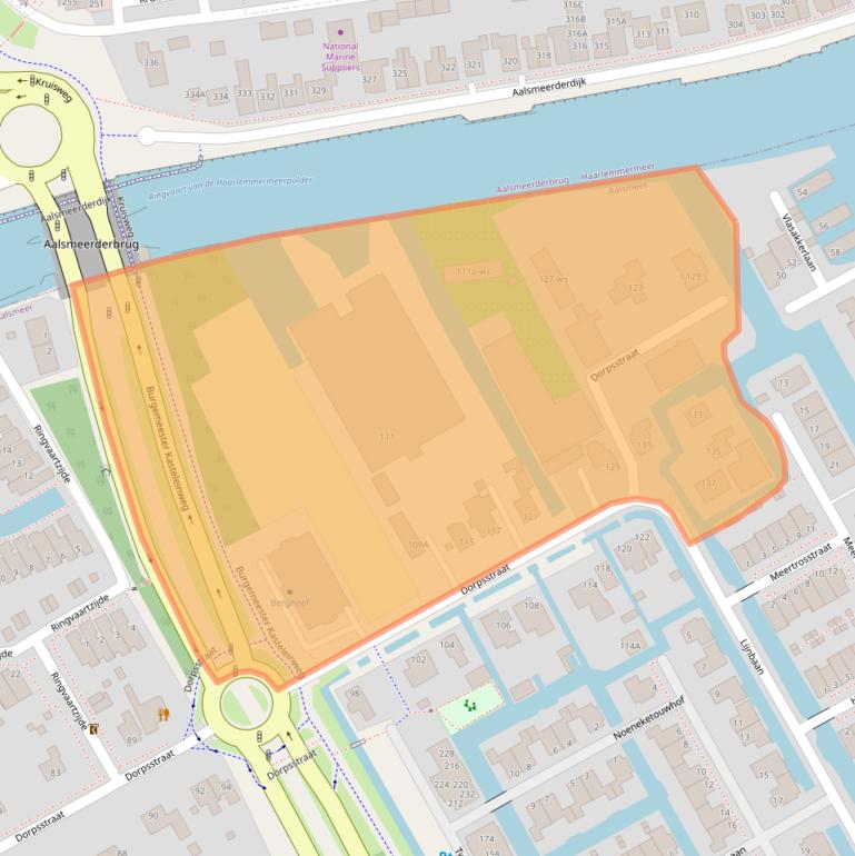 Kaart van postcodegebied 1431CC.