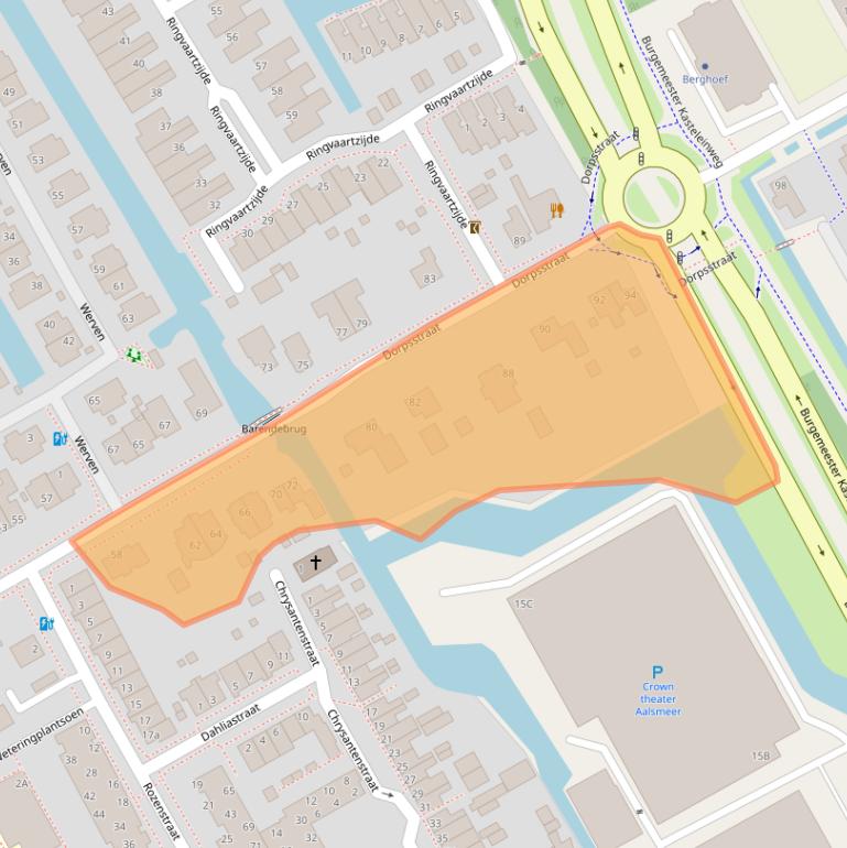 Kaart van postcodegebied 1431CE.