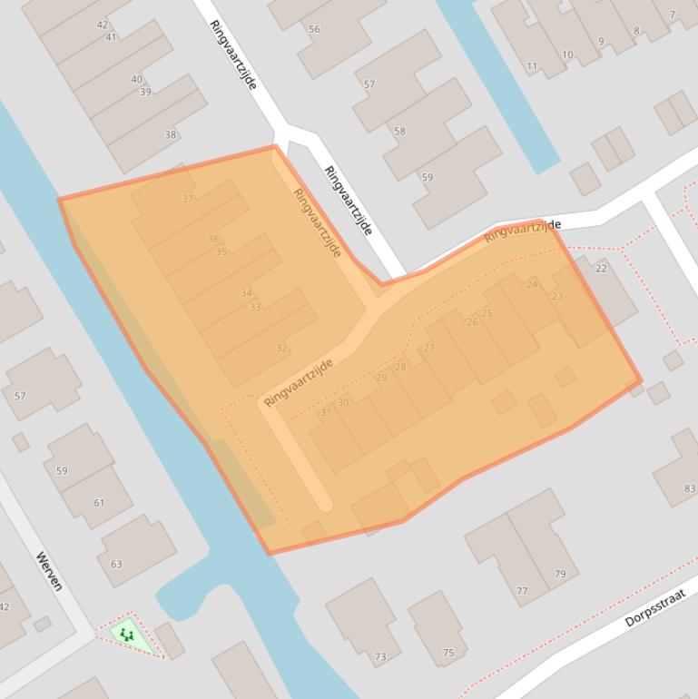 Kaart van postcodegebied 1431CL.