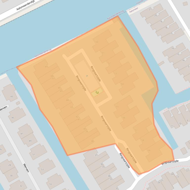 Kaart van postcodegebied 1431CM.