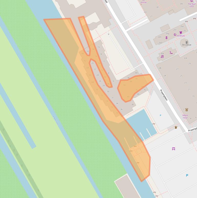 Kaart van postcodegebied 1431CZ.