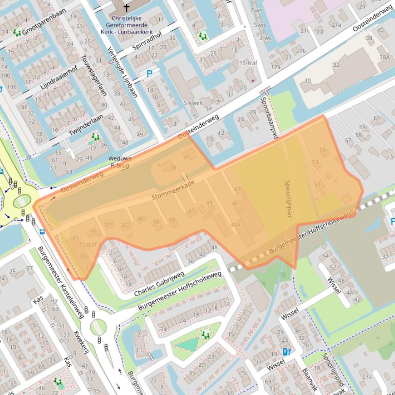 Kaart van postcodegebied 1431EK.