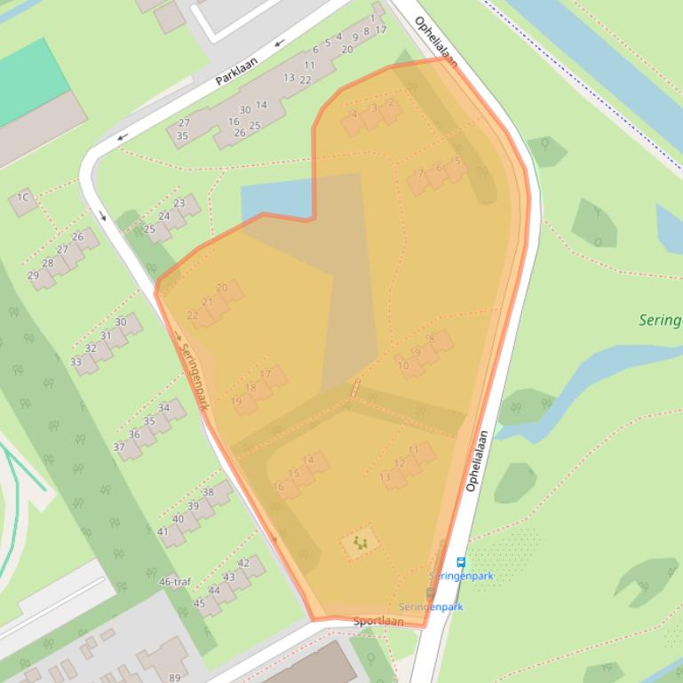 Kaart van postcodegebied 1431EP.