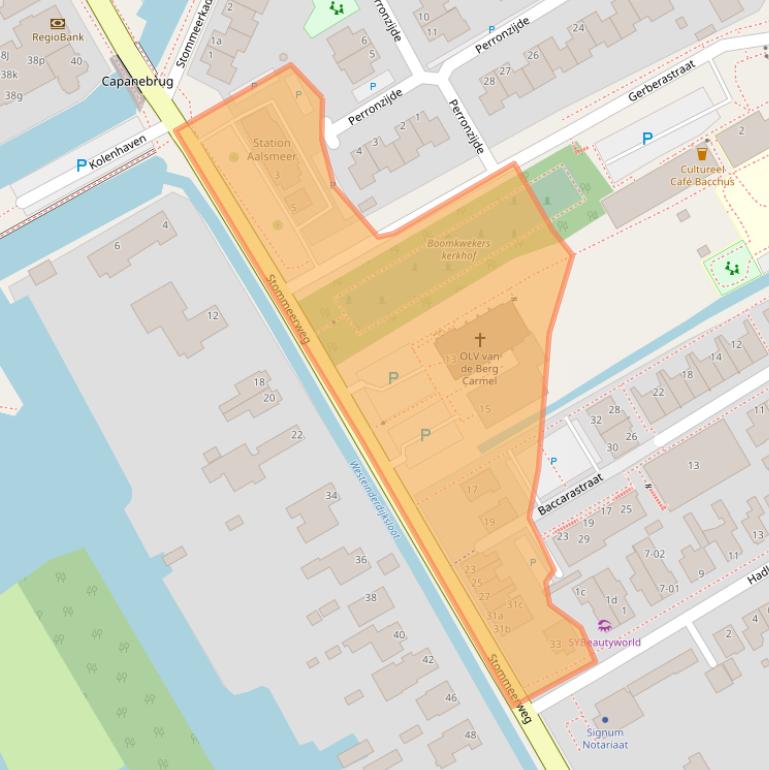 Kaart van postcodegebied 1431ES.