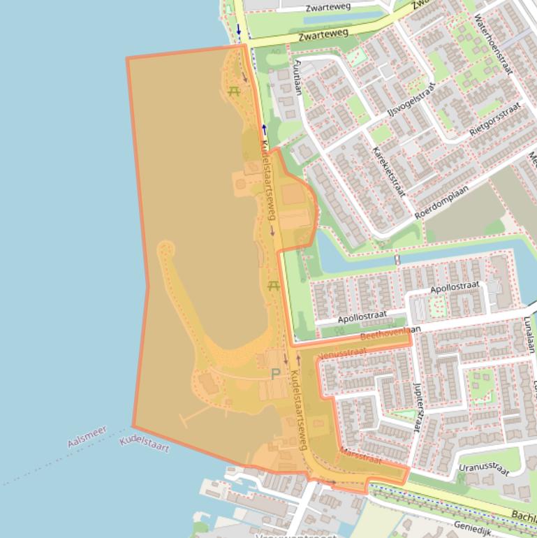 Kaart van postcodegebied 1431GA.