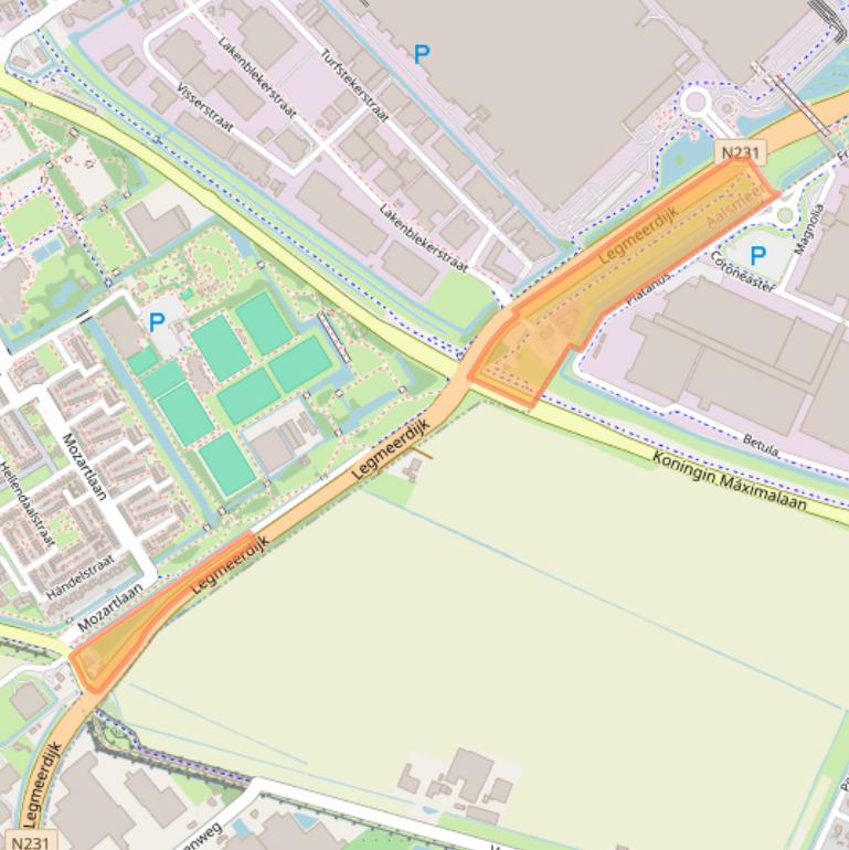 Kaart van postcodegebied 1431GC.