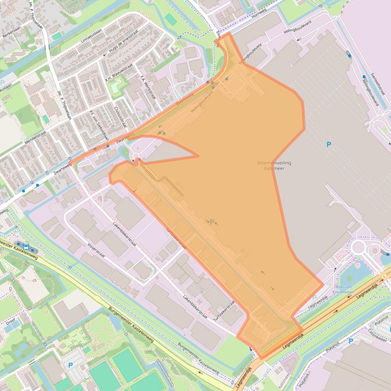 Kaart van postcodegebied 1431GD.