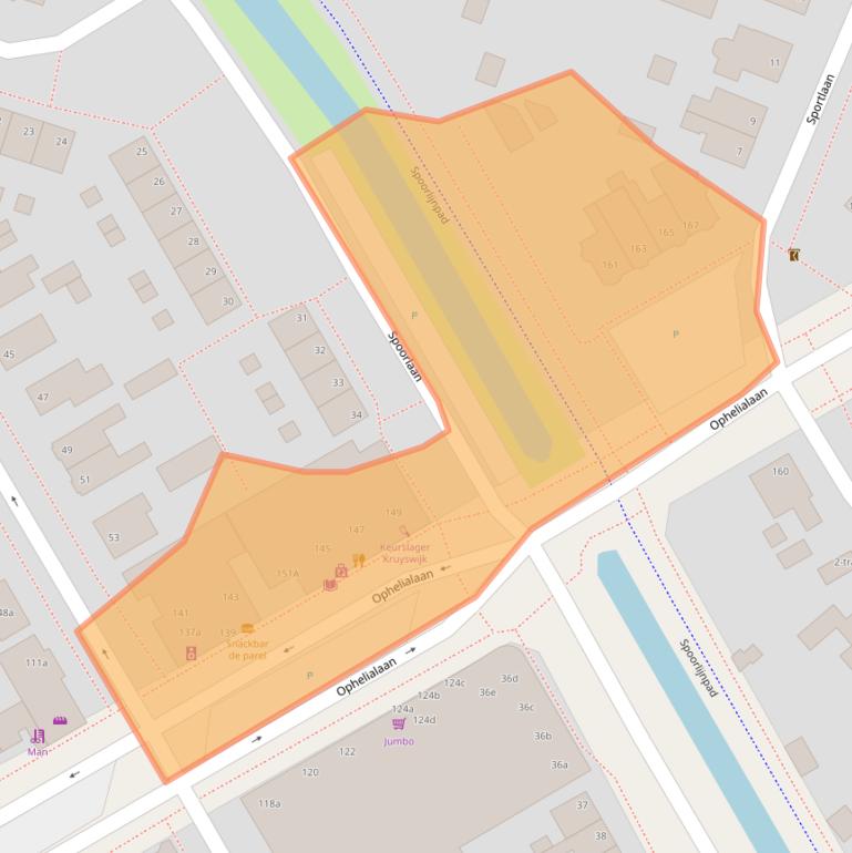 Kaart van postcodegebied 1431HD.