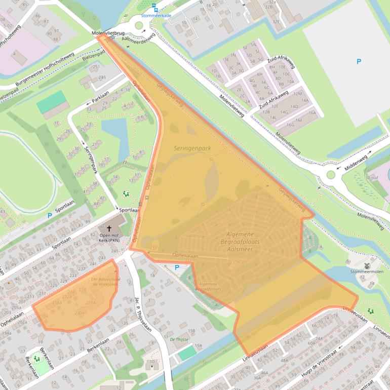 Kaart van postcodegebied 1431HS.